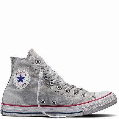 Converse Chuck Taylor All Star Ltd Smoke In High Tops Mens - Gray/Gray/White Shoes (248YKJDE)